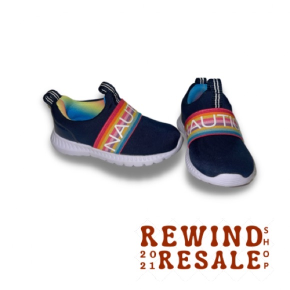 Nautica Band Toddler girls gym shoe Sz 6M - Picture 3 of 4